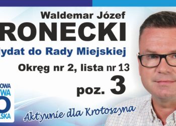 W. Wronecki – kandydat do Rady Miejskiej