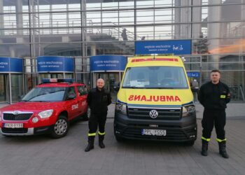 Krotoszyńscy strażacy pomagają w Poznaniu