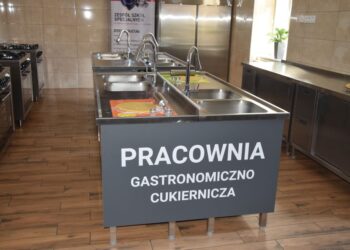 Nowoczesna pracownia gastronomiczno-cukiernicza