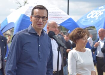 Premier na pikniku rodzinnym w naszym mieście