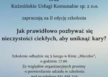 Szkolenie dla mieszkańców Koźmina Wlkp. i okolic