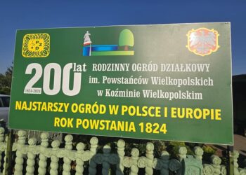 Świętowali 200-lecie ogrodu działkowego w Koźminie Wielkopolskim