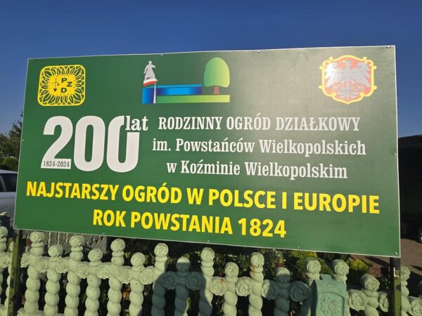 Świętowali 200-lecie ogrodu działkowego w Koźminie Wielkopolskim