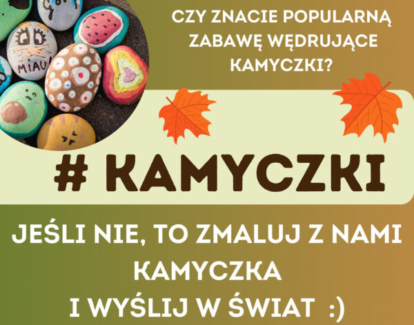 Gminne Centrum Kultury w Cieszkowie  zaprasza na malowanie kamyczków