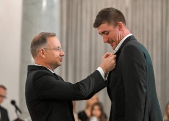 Łukasz Kaczmarek odznaczony przez prezydenta