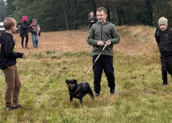 Odwiedziny w  Ośrodku Terapii dla Zwierząt Skrzywdzonych „Okiem Wilka”