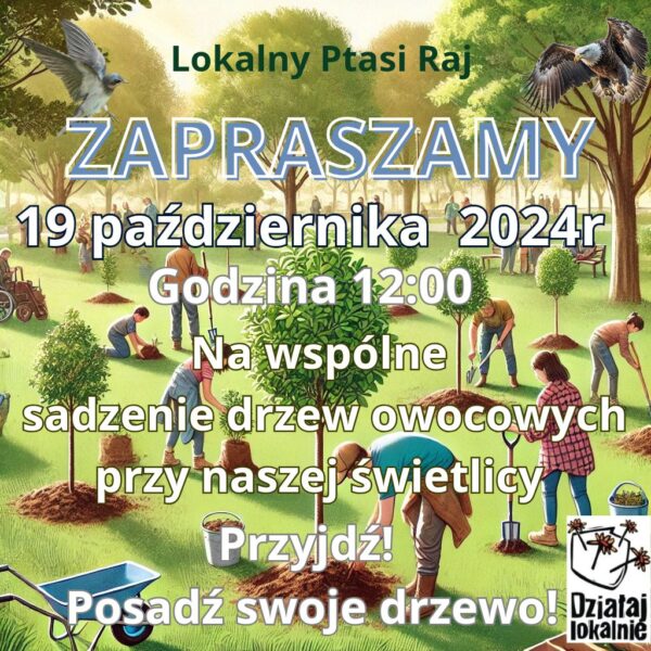 Społeczny sad w Stawcu