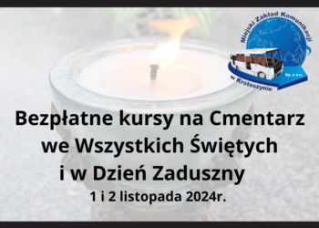 Na cmentarz zawiozą Cię za darmo!