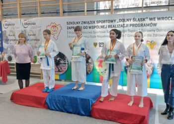 Sukcesy uczennic z Cieszkowa na Finałach Karate w Lutyni