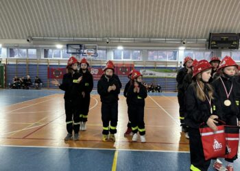 Sukcesy młodych pożarników na Halowych Zawodach w Wilkanowie