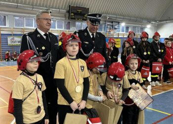 Sukcesy młodych pożarników na Halowych Zawodach w Wilkanowie